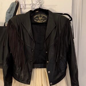 Vintage leather jacket